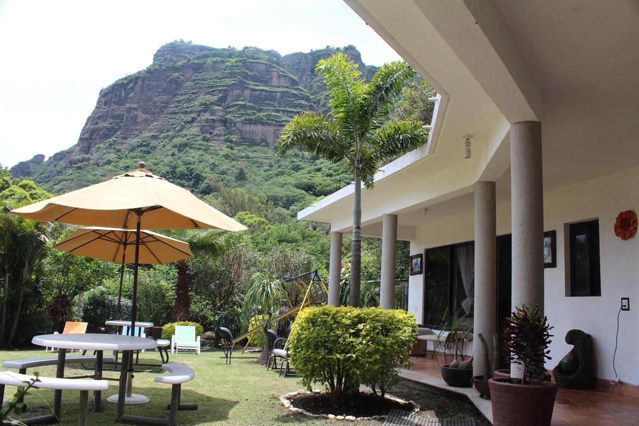 Posada Ehecaltepetl Calli Tepoztlán Zewnętrze zdjęcie